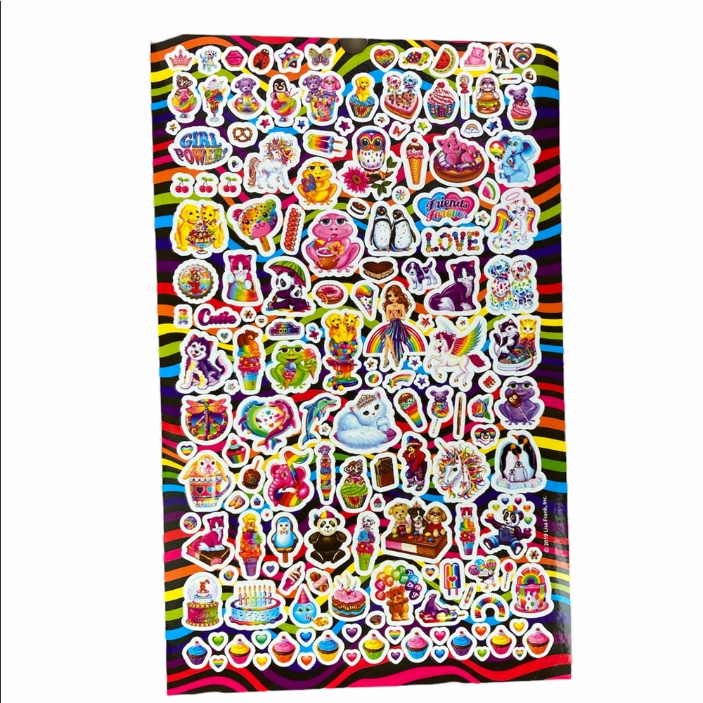 COPY - LISA FRANK book of stickers - Picture 6 of 7